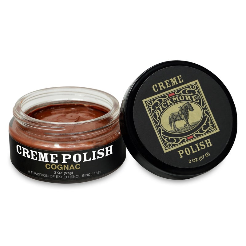 Bickmore Cream Shoe Polish - Cognac - Image 1